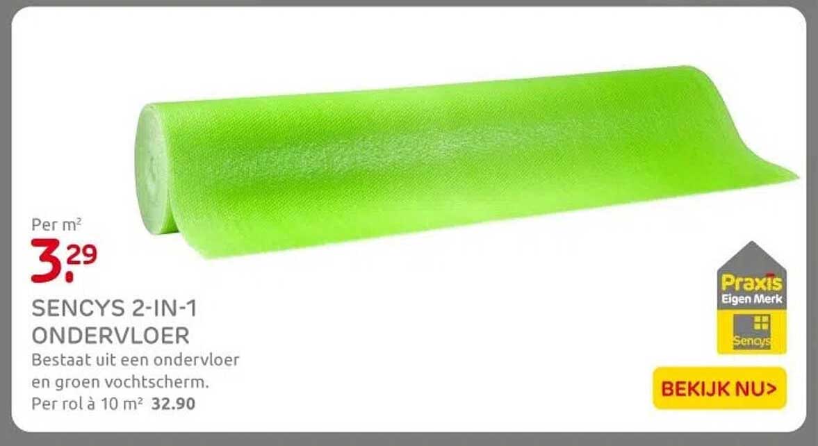SENCYS 2-IN-1 ONDERVLOER