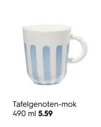 Tafelgenoten-mok