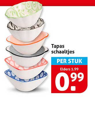 Tapas schaaltjes