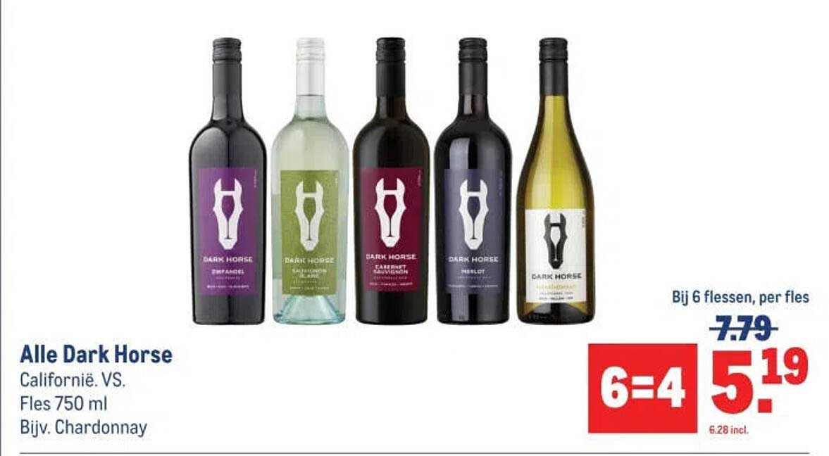 Alle Dark Horse 6=4