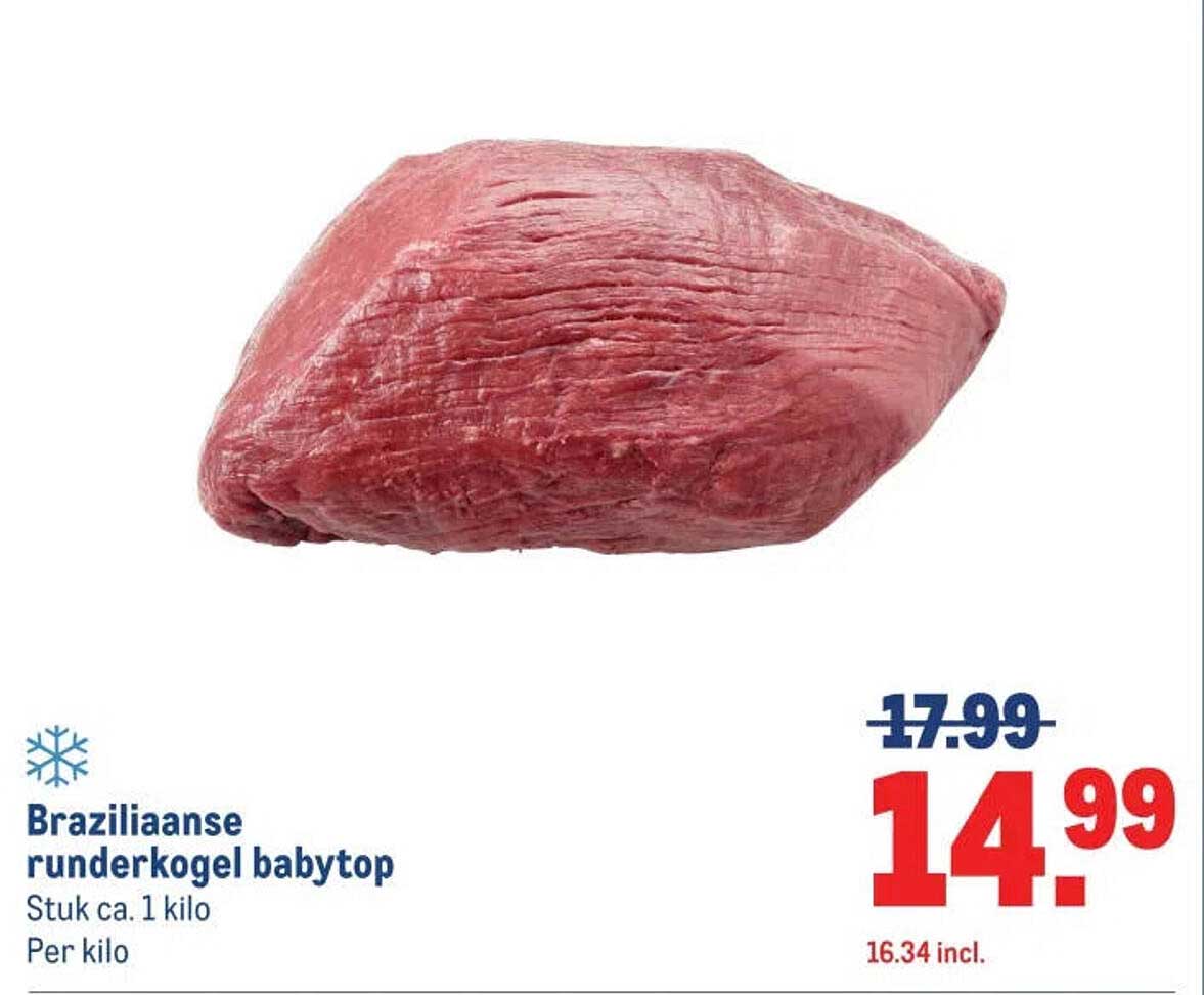 Braziliaanse runderkogel babytop