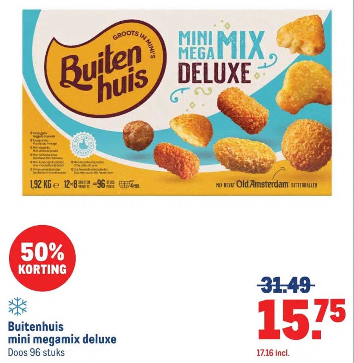 Buitenhuis mini megamix deluxe