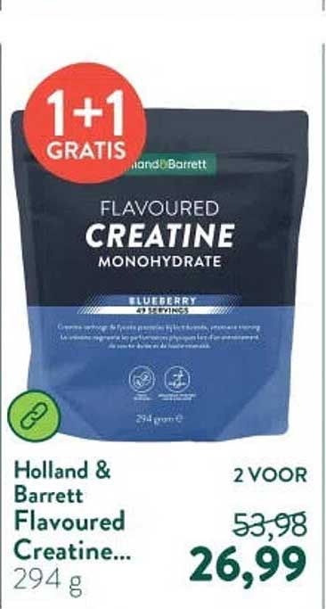Holland & Barrett Flavoured Creatine... 2+1 gratis