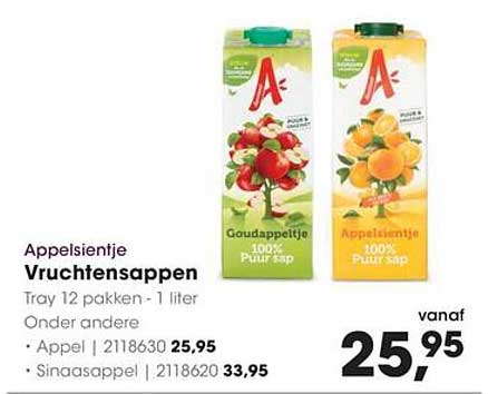 Appelsientje Vruchtensappen