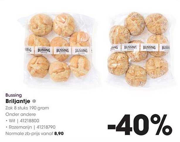 Bussing Briljantje - 40%