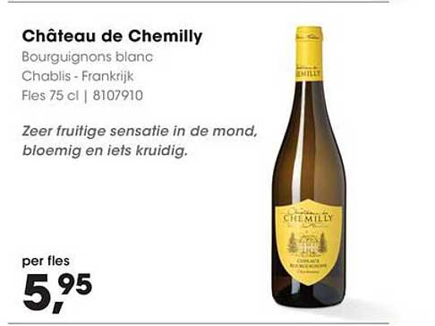 Château de Chemilly Bourgignons blanc