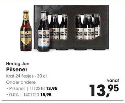 Hertog Jan Pilsener - Krat 24 flesjes - 30 cl