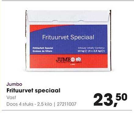 Jumbo Frituurvet speciaal