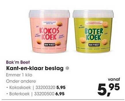 Kant-en-klaar beslag