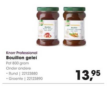 Knorr Professional Bouillon gelei