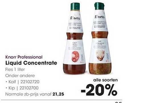 Knorr Professional Liquid Concentrate -20%