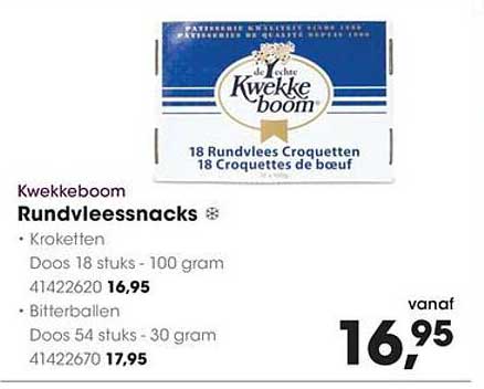 Kwekkeboom Rundvleessnacks