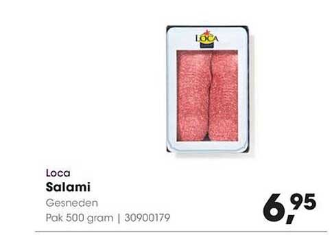 Loca Salami Gesneden 500 gram