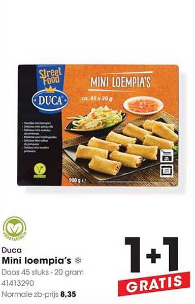 Mini loempia's