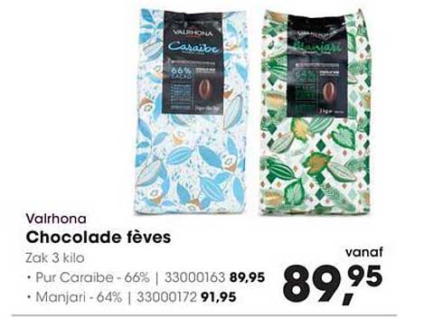 Valrhona Chocolade fèves