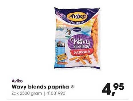 Wavy blends paprika