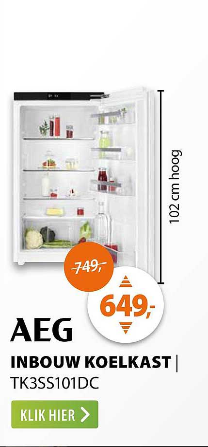AEG INBOUW KOELKAST | TK3SS101DC