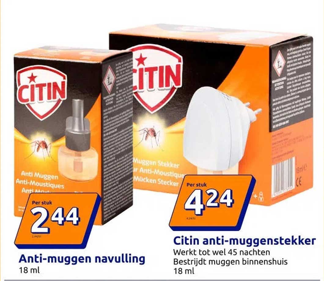 Anti-muggen navulling