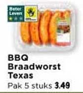 BBQ Braadworst Texas