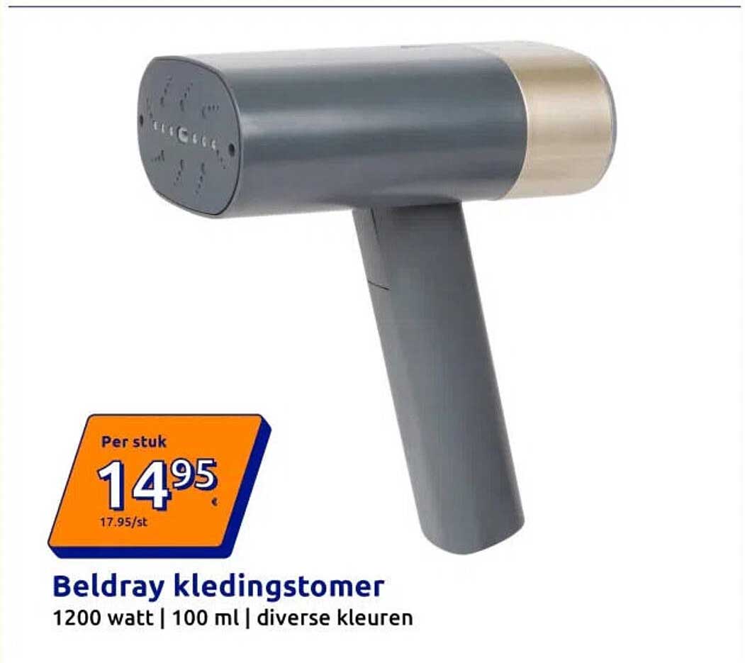 Beldray kledingstomer 1200 watt | 100 ml | diverse kleuren