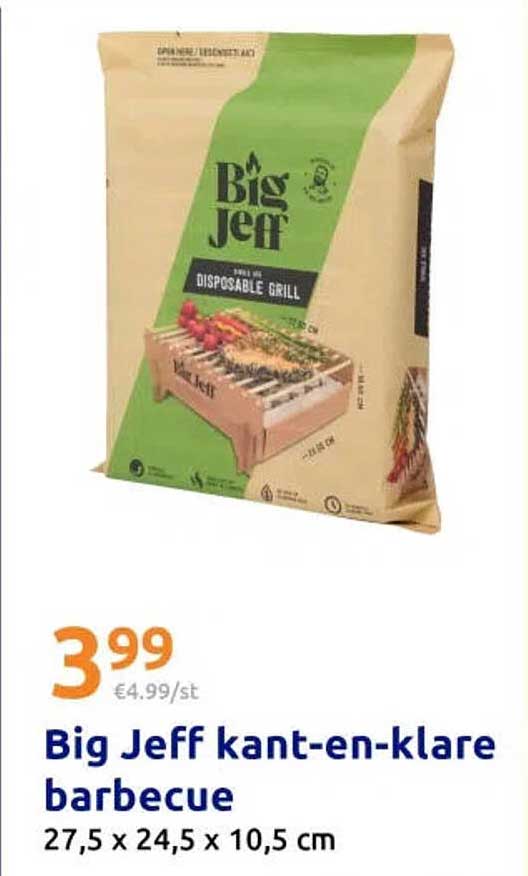 Big Jeff kant-en-klare barbecue