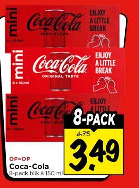 Coca-Cola 8-pack blik à 150 ml 8-PACK