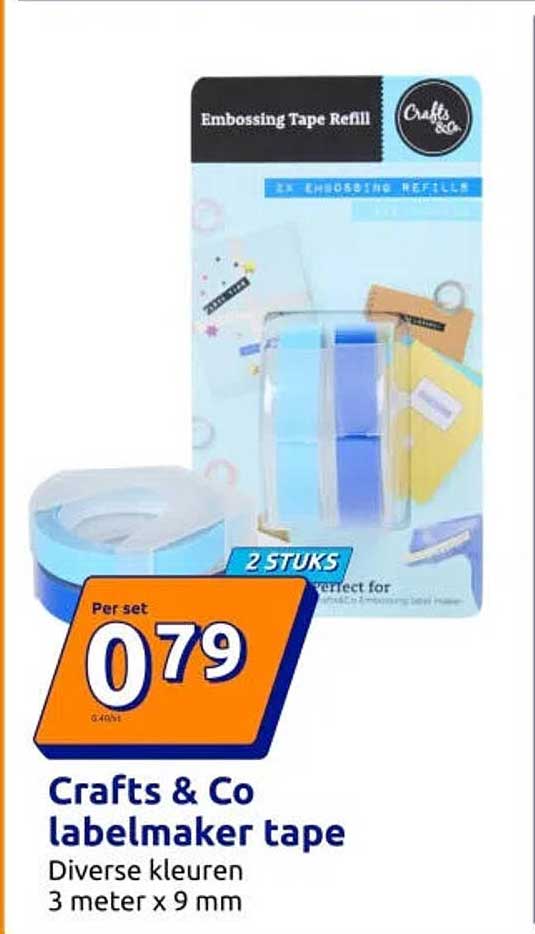 Crafts & Co labelmaker tape