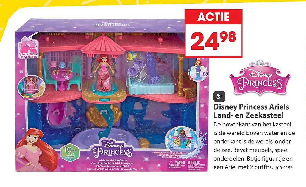 Disney Princess Ariels Land- en Zeekasteel