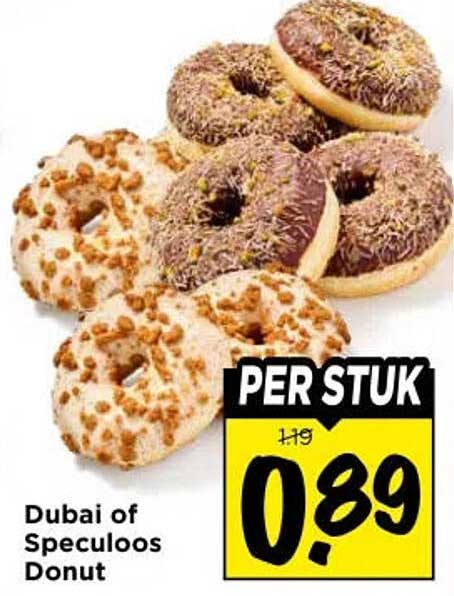Dubai of Speculoos Donut