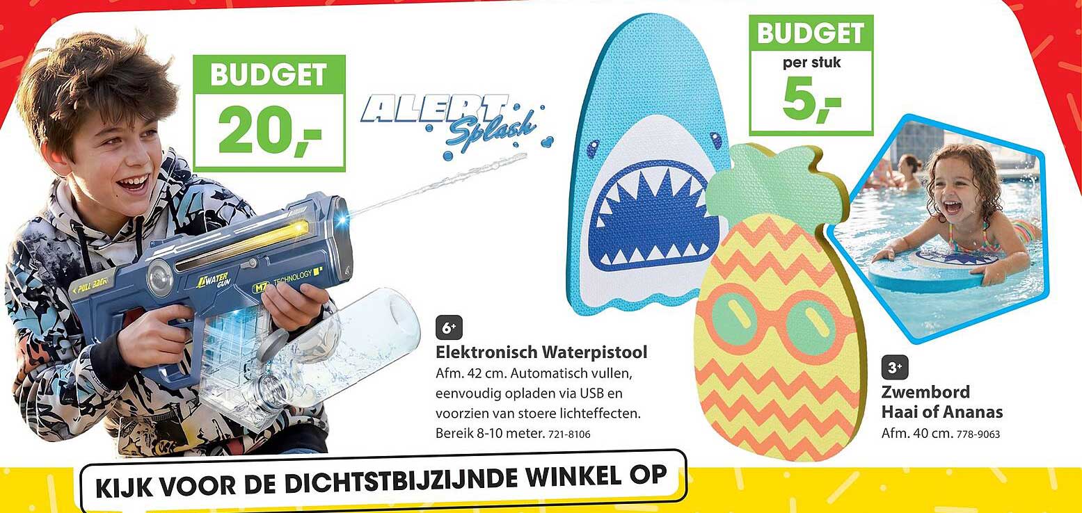 Elektronisch Waterpistool