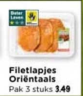 Filetlapjes Oriëntaals