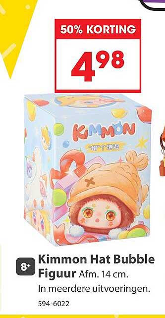 Kimmon Hat Bubble Figuur