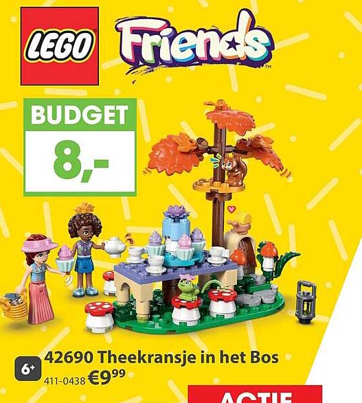 LEGO Friends 42690 Theekransje in het Bos
