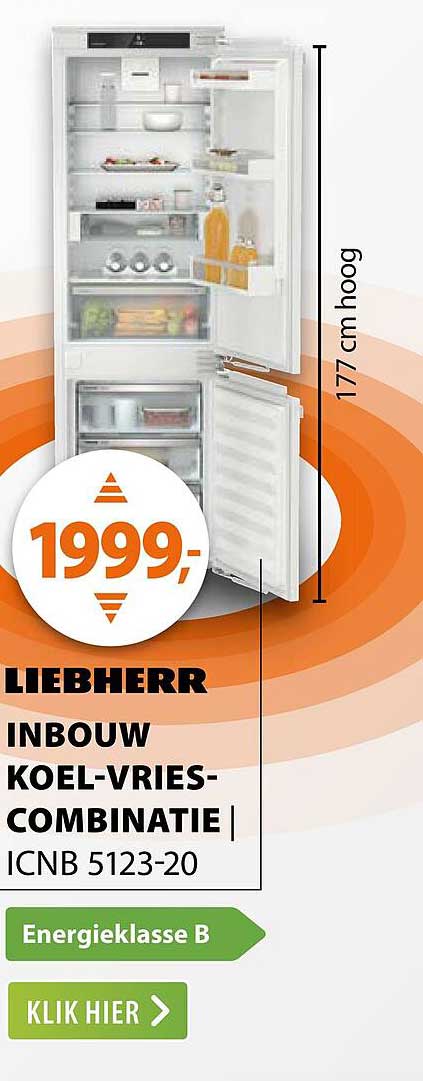LIEBHERR INBOUW KOEL-VRIES-COMBINATIE | ICNB 5123-20