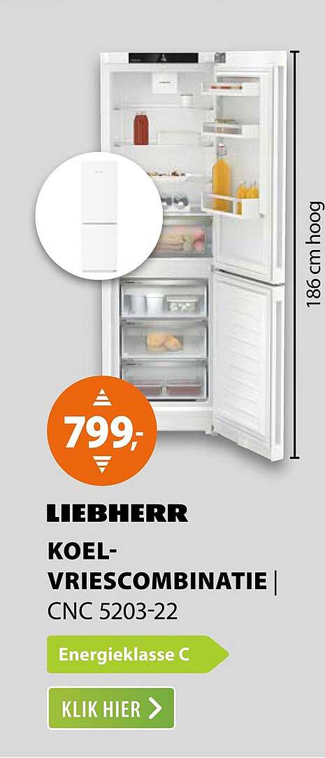 LIEBHERR KOEL-VRIESCOMBINATIE | CNC 5203-22