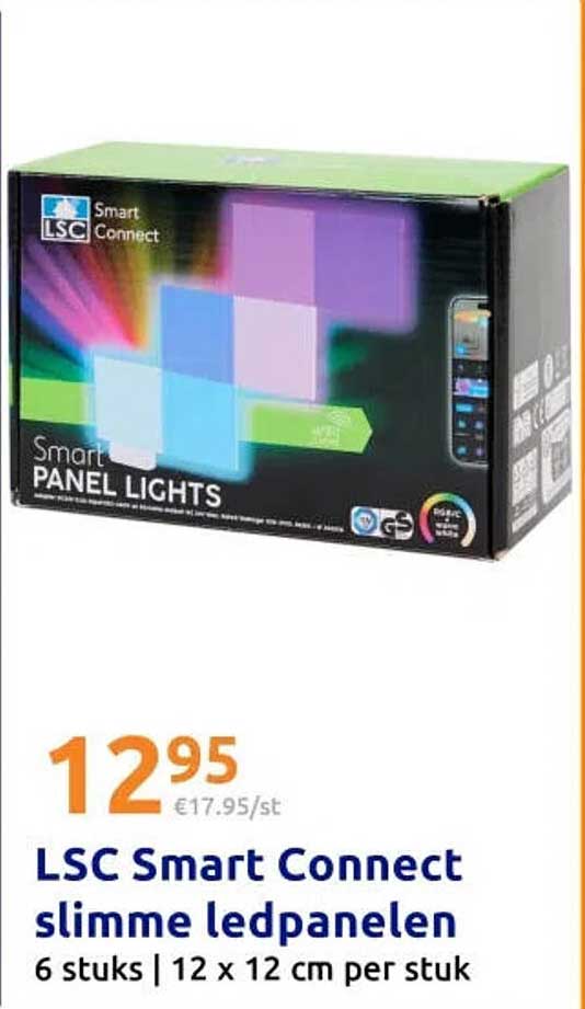 LSC Smart Connect slimme ledpanelen