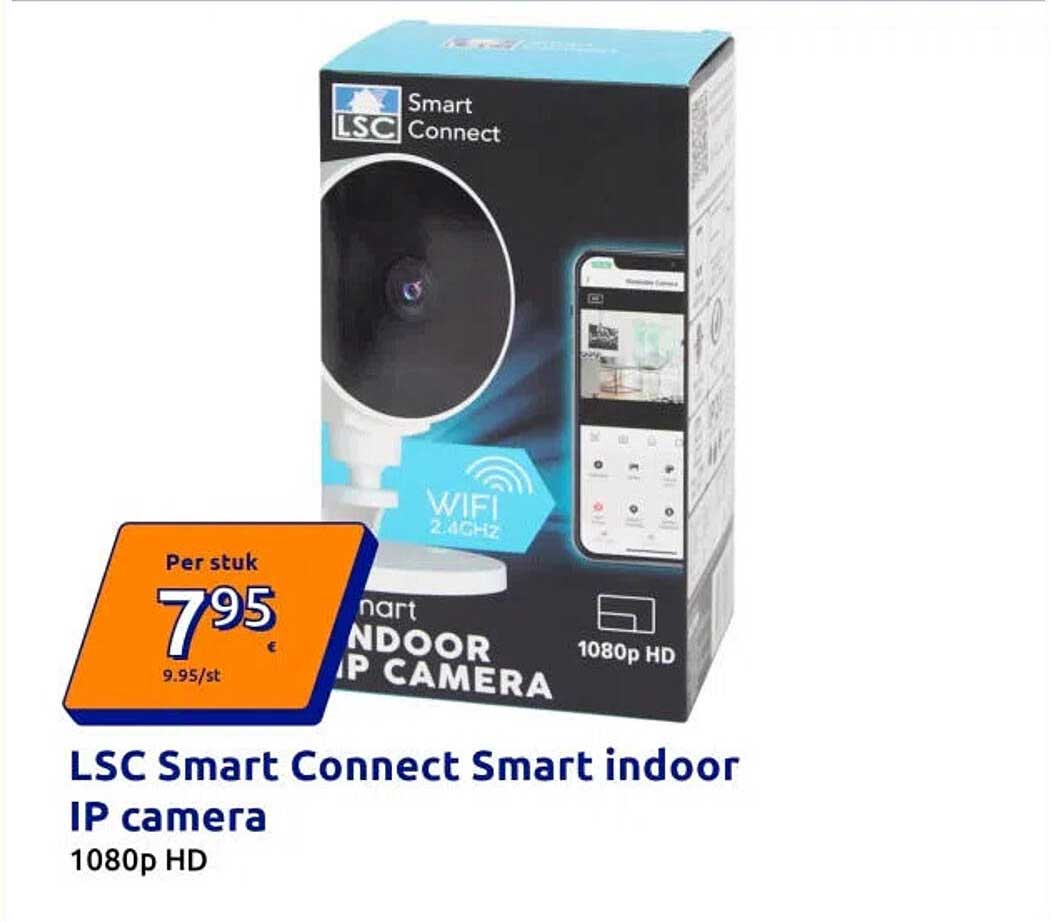 LSC Smart Connect Smart indoor IP camera 1080p HD