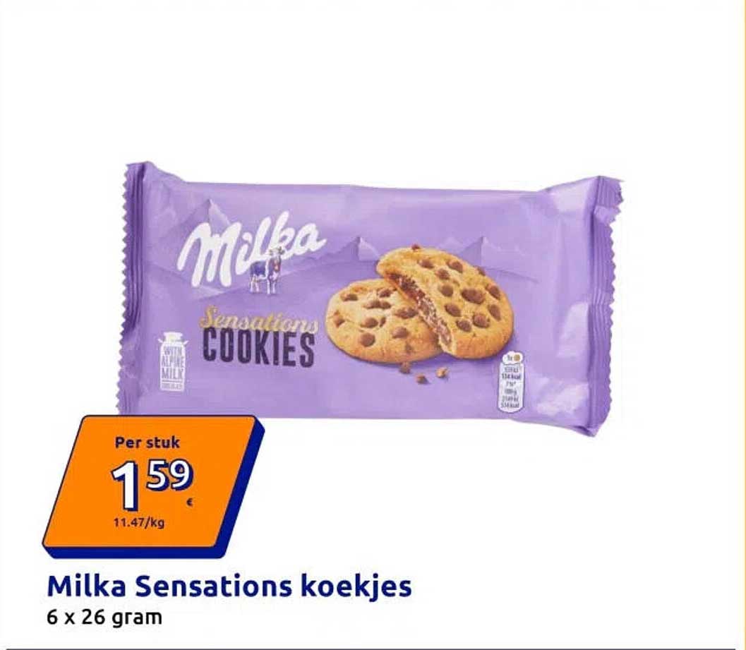 Milka Sensations koekjes