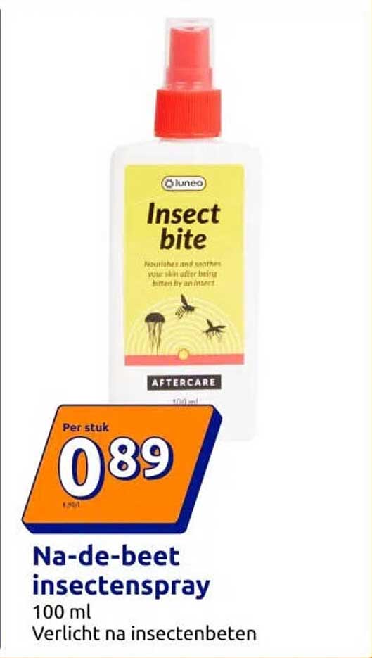 Na-de-beet insectenspray