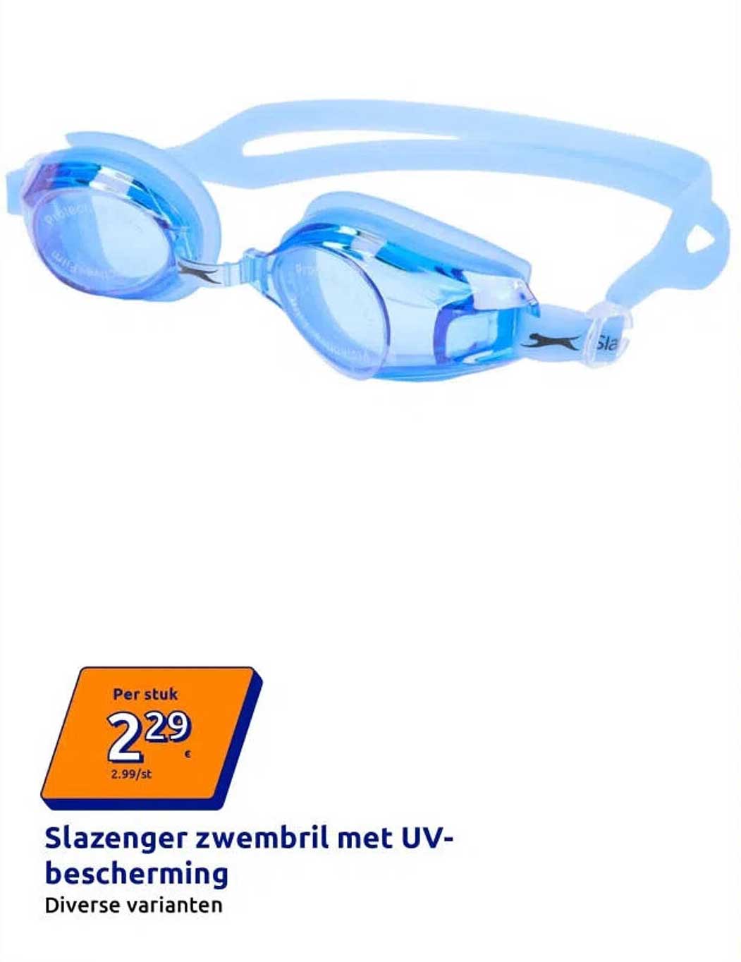 Slazenger zwembril met UV-bescherming