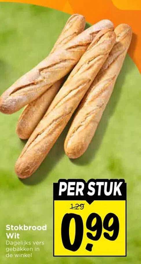 Stokbrood Wit