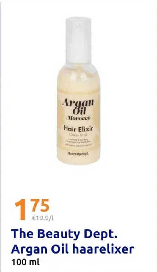 The Beauty Dept. Argan Oil haarelixer