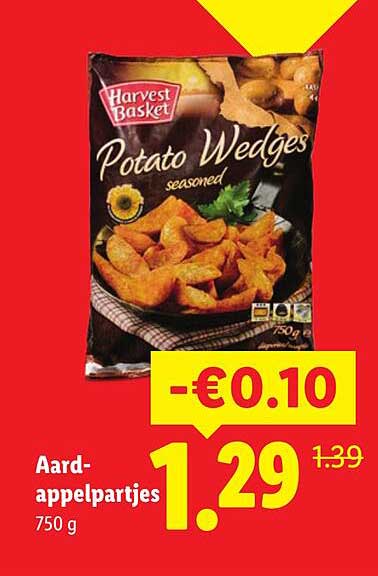 Aardappelpartjes 750 g