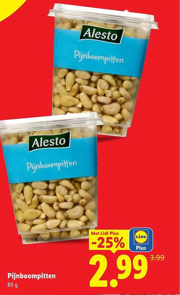 Alesto Pijnboompitten