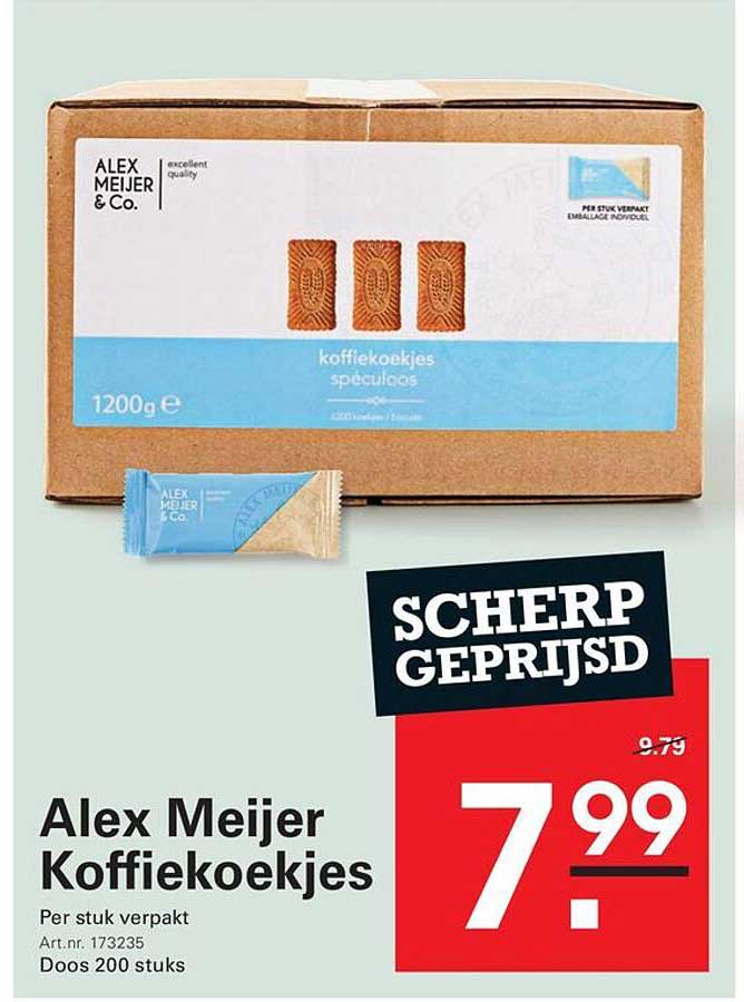 Alex Meijer Koffiekoekjes