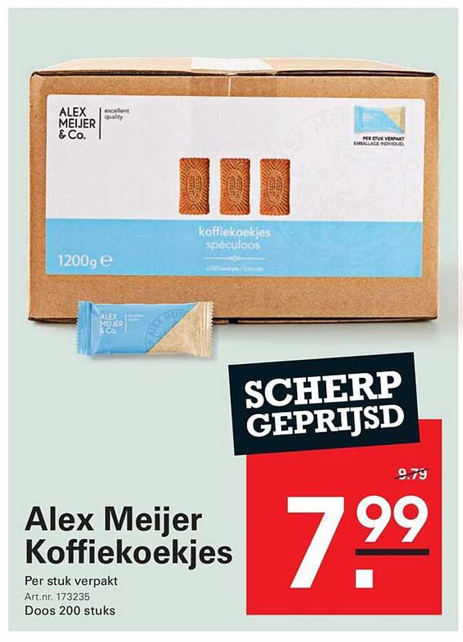 Alex Meijer Koffiekoekjes