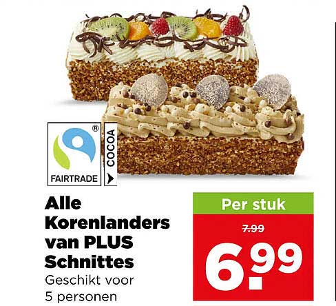 Alle Korenlanders van PLUS Schnittes Geschikt voor 5 personen