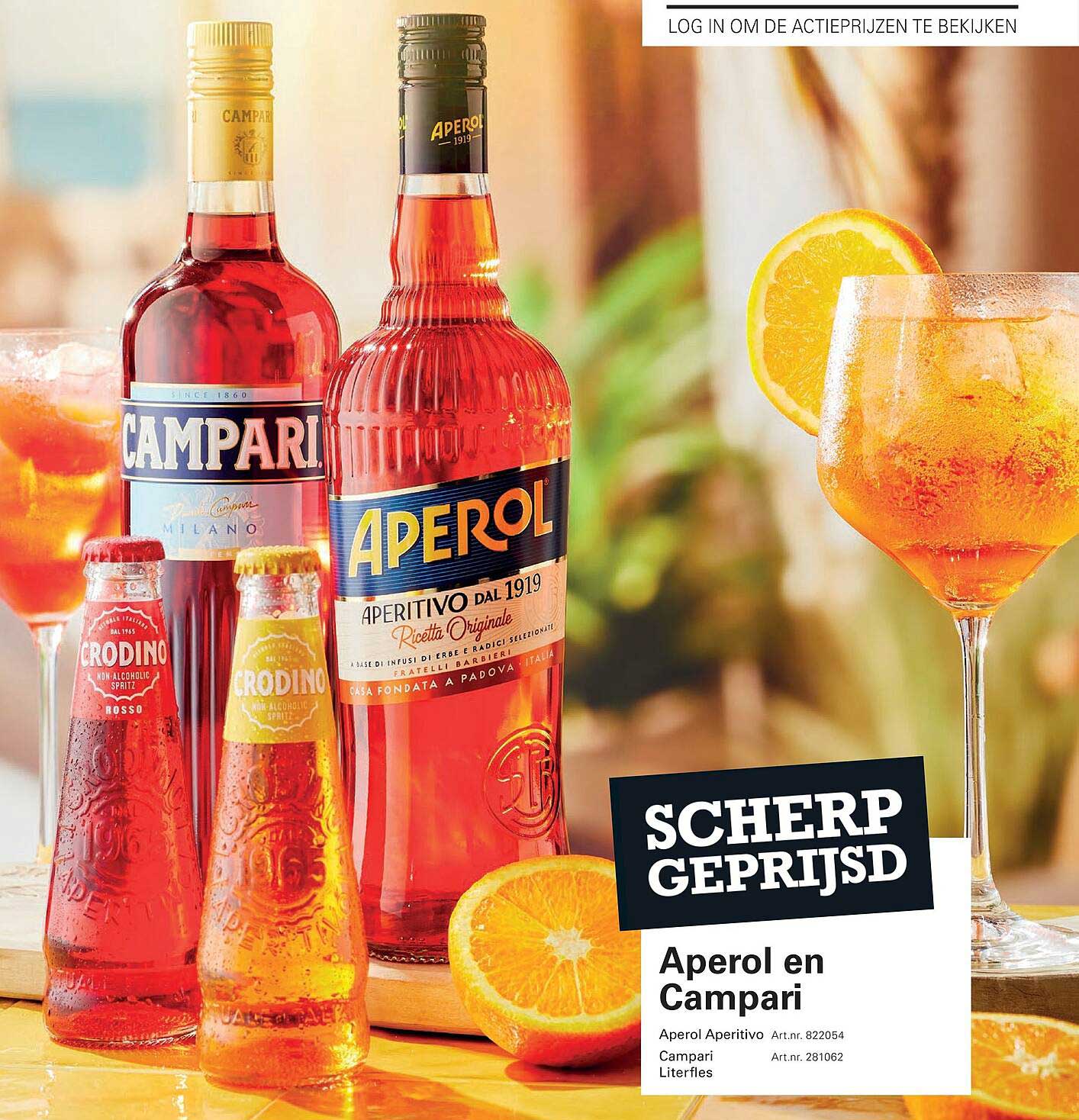 Aperol en Campari