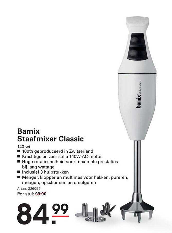 Bamix Staafmixer Classic