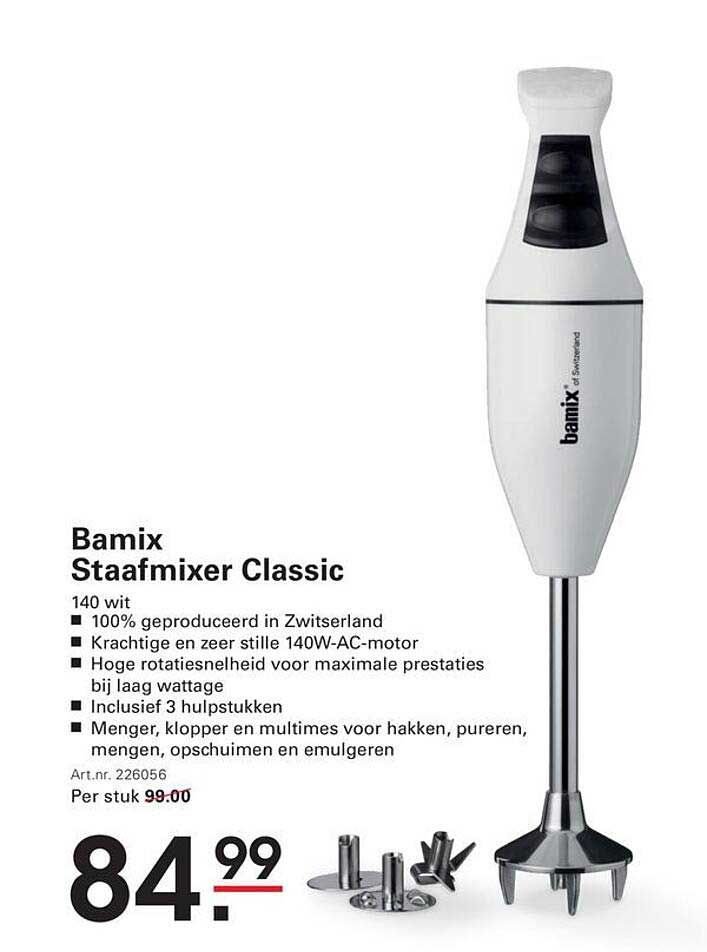 Bamix Staafmixer Classic